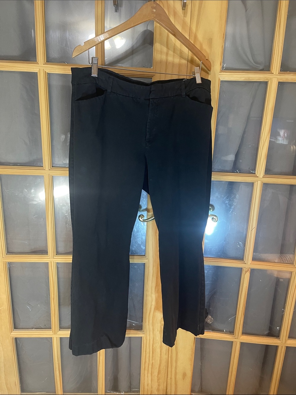 202. Women’s Classic Straight Fit Pants short gal hemmed!